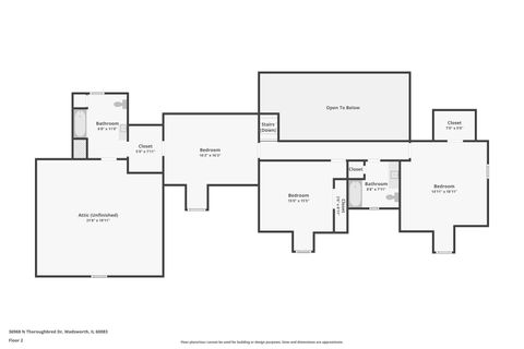 Tiny photo for 36968 N Thoroughbred Drive, Old Mill Creek, IL 60083 (MLS # 12517250)
