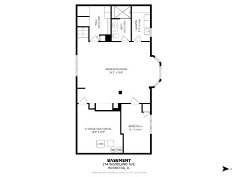 Tiny photo for 174 Woodland Avenue, Winnetka, IL 60093 (MLS # 12594627)