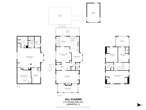 Tiny photo for 174 Woodland Avenue, Winnetka, IL 60093 (MLS # 12594627)