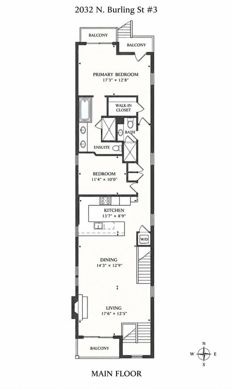 Tiny photo for 2032 N BURLING Street #3, Chicago, IL 60614 (MLS # 12737524)