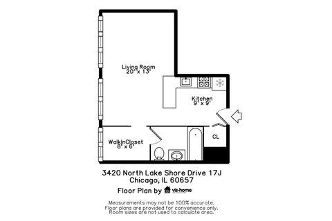Tiny photo for 3410 N Lake Shore Drive #17J, Chicago, IL 60657 (MLS # 12579283)