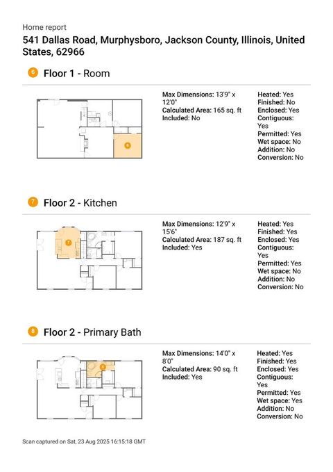 Tiny photo for 541 DALLAS Road, Murphysboro, IL 62966 (MLS # EB459428)
