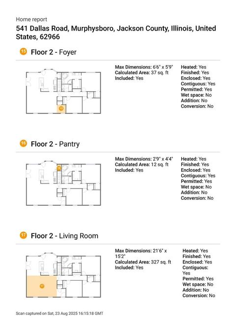 Tiny photo for 541 DALLAS Road, Murphysboro, IL 62966 (MLS # EB459428)