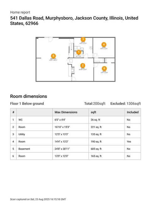 Tiny photo for 541 DALLAS Road, Murphysboro, IL 62966 (MLS # EB459428)