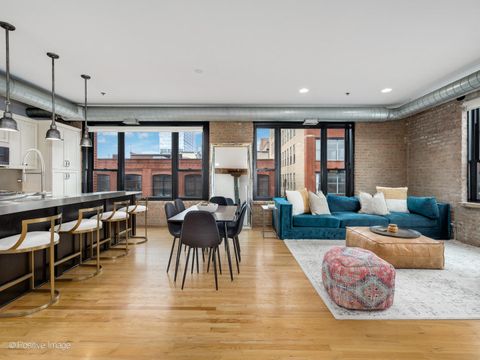 Tiny photo for 1118 W Fulton Market Street #403, Chicago, IL 60607 (MLS # 12530094)