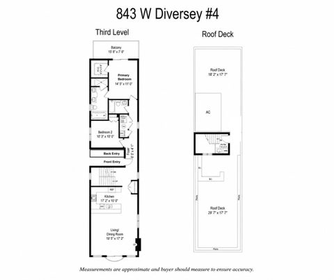 Tiny photo for 843 W Diversey Parkway #4, Chicago, IL 60614 (MLS # 12774962)