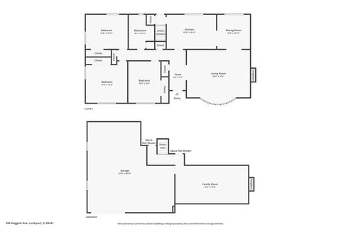 Tiny photo for 206 DAGGETT Avenue, Lockport, IL 60441 (MLS # 12466516)