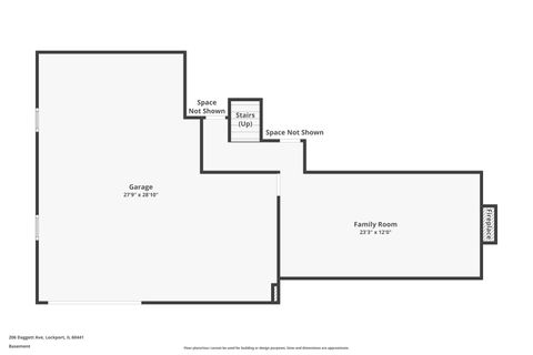 Tiny photo for 206 DAGGETT Avenue, Lockport, IL 60441 (MLS # 12466516)