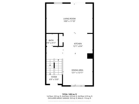 Tiny photo for 6700 Linden Trail #C, Wonder Lake, IL 60097 (MLS # 12540279)