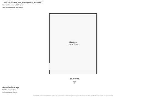 Tiny photo for 18600 Golfview Avenue, Homewood, IL 60430 (MLS # 12706694)