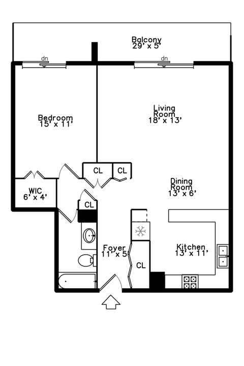 Tiny photo for 5855 N SHERIDAN Road #19F, Chicago, IL 60660 (MLS # 12722744)