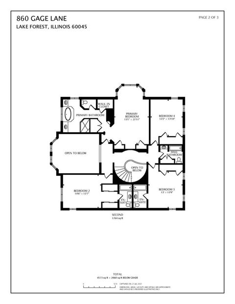 Tiny photo for 860 Gage Lane, Lake Forest, IL 60045 (MLS # 12577241)