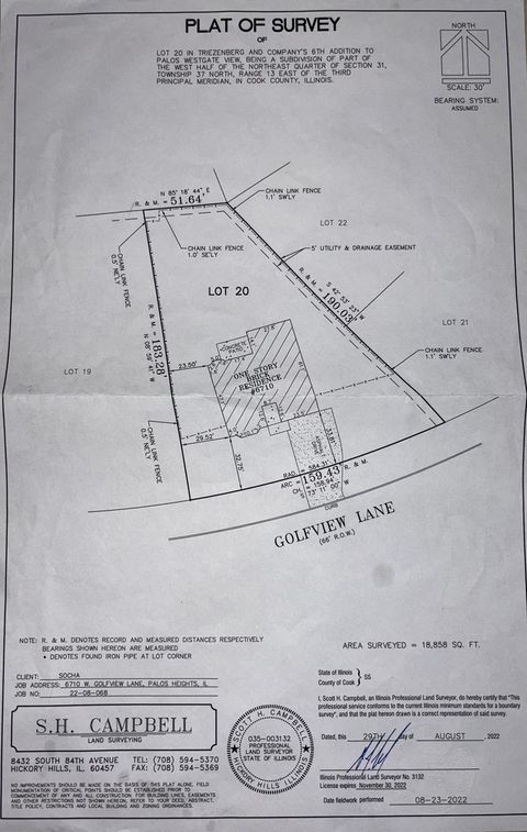 Tiny photo for 6710 W Golfview Lane, Palos Heights, IL 60463 (MLS # 12511979)