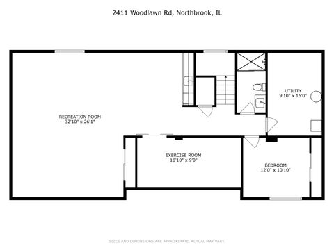 Tiny photo for 2411 Woodlawn Road, Northbrook, IL 60062 (MLS # 12373997)