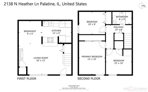 Tiny photo for 2138 N Heather Lane #41D, Palatine, IL 60074 (MLS # 12784507)