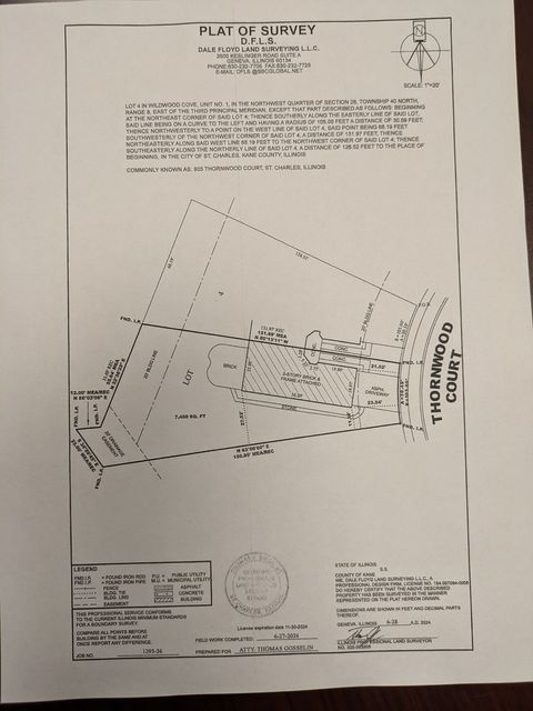 Tiny photo for 905 Thornwood Court, St. Charles, IL 60174 (MLS # 12626116)