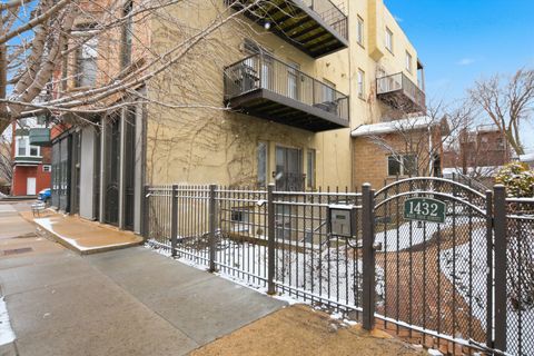 Tiny photo for 1432 W Erie Street #3R, Chicago, IL 60642 (MLS # 12593976)