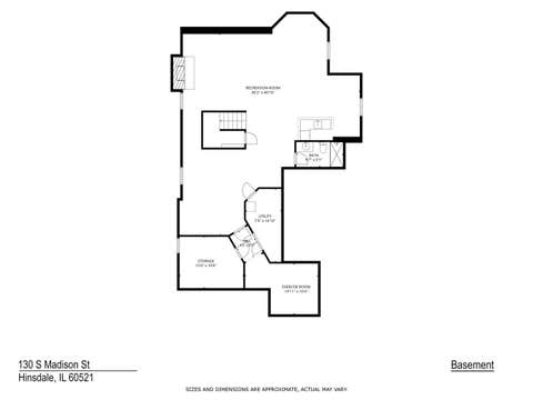 Tiny photo for 130 S Madison Street, Hinsdale, IL 60521 (MLS # 12700774)