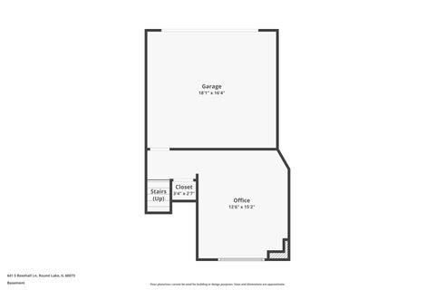 Tiny photo for 641 S Rosehall Lane, Round Lake, IL 60073 (MLS # 12781011)