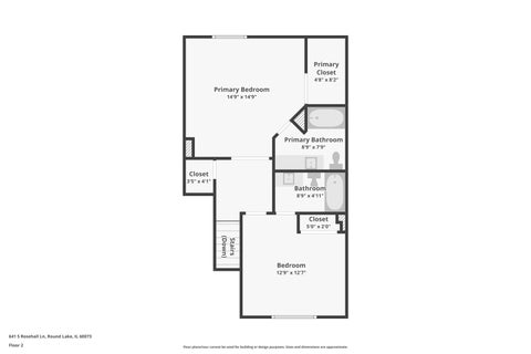 Tiny photo for 641 S Rosehall Lane, Round Lake, IL 60073 (MLS # 12781011)