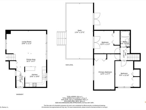 Tiny photo for 1622/1624 GOLFVIEW Circle #1, Rantoul, IL 61866 (MLS # 12458131)