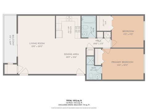Tiny photo for 5746 106th Street #1D, Chicago Ridge, IL 60415 (MLS # 12741867)