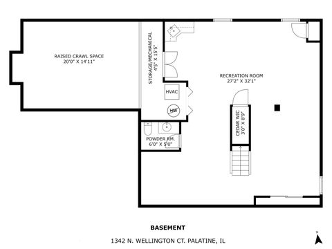 Tiny photo for 1342 N Wellington Court, Palatine, IL 60067 (MLS # 12375575)