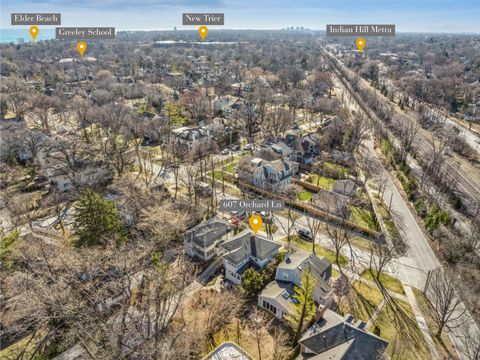 Tiny photo for 607 Orchard Lane, Winnetka, IL 60093 (MLS # 12582600)