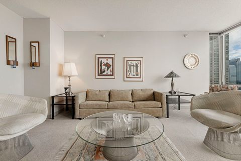 Tiny photo for 2 E Erie Street #3706, Chicago, IL 60611 (MLS # 12678760)