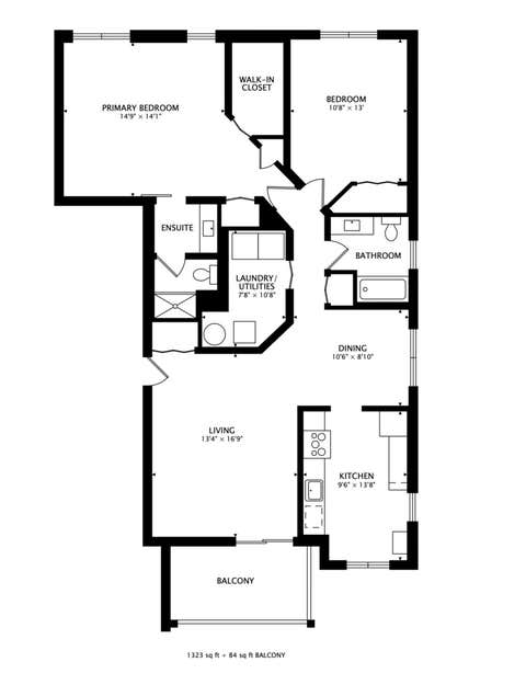 Tiny photo for 306 CARRIAGE Way #2C, Bloomingdale, IL 60108 (MLS # 12723070)