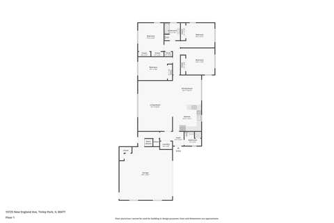 Tiny photo for 15725 New England Avenue, Tinley Park, IL 60477 (MLS # 12699369)
