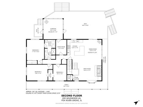 Tiny photo for 200 Wildwood Lane, Fox River Grove, IL 60021 (MLS # 12656418)