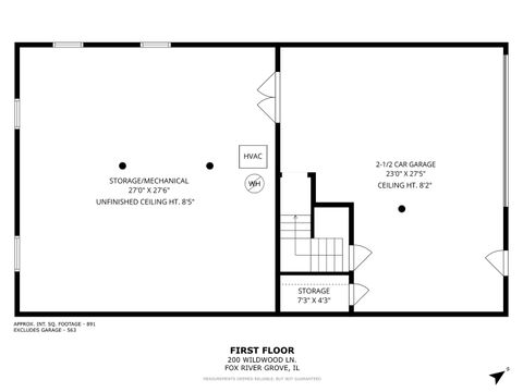 Tiny photo for 200 Wildwood Lane, Fox River Grove, IL 60021 (MLS # 12656418)