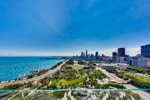 Tiny photo for 340 E Randolph Street #4105, Chicago, IL 60601 (MLS # 12398416)