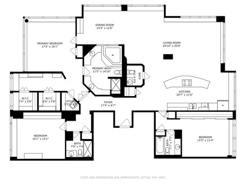 Tiny photo for 5455 N Sheridan Road #3601-3602, Chicago, IL 60640 (MLS # 12398932)