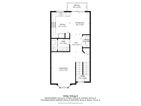 Tiny photo for 983 Ellsworth Drive, Grayslake, IL 60030 (MLS # 12524390)