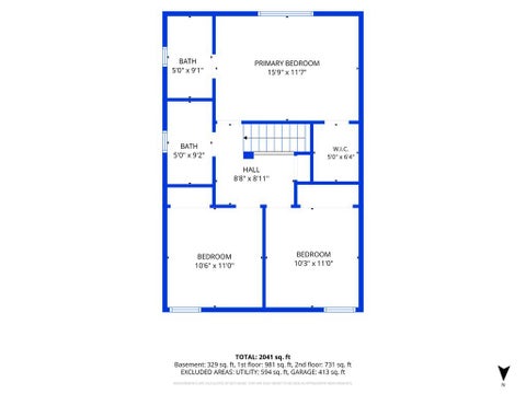 Tiny photo for 1841 Grosse Pointe Circle, Hanover Park, IL 60133 (MLS # 12752414)