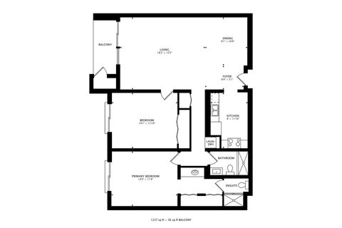 Tiny photo for 805 Leicester Road #B105, Elk Grove Village, IL 60007 (MLS # 12371452)