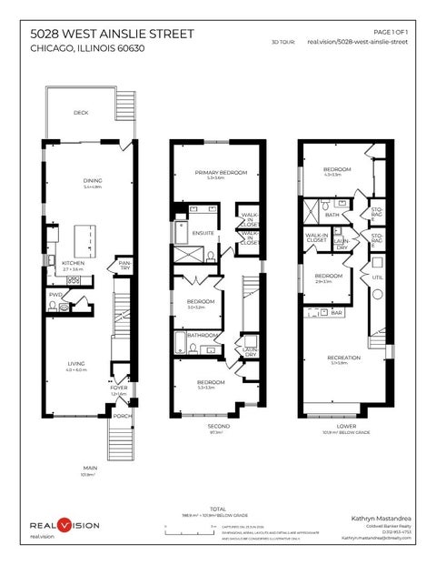 Tiny photo for 5028 W Ainslie Street, Chicago, IL 60630 (MLS # 12697395)