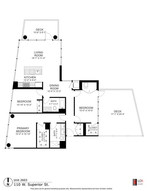 Tiny photo for 110 W Superior Street #2603, Chicago, IL 60654 (MLS # 12788445)
