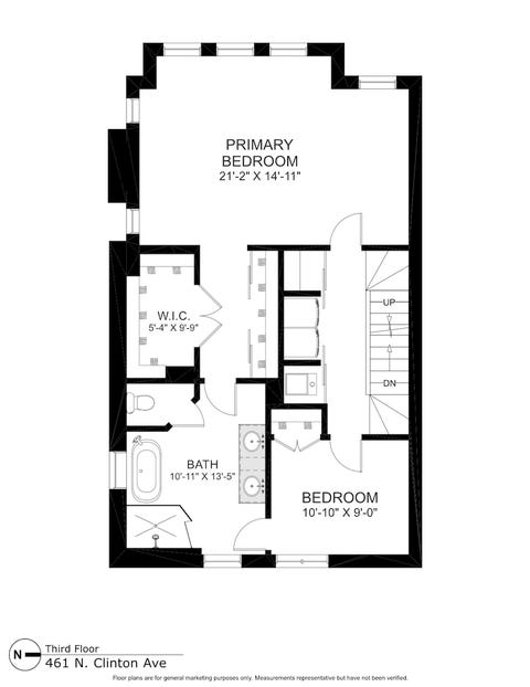 Tiny photo for 461 N Clinton Street, Chicago, IL 60654 (MLS # 12684821)