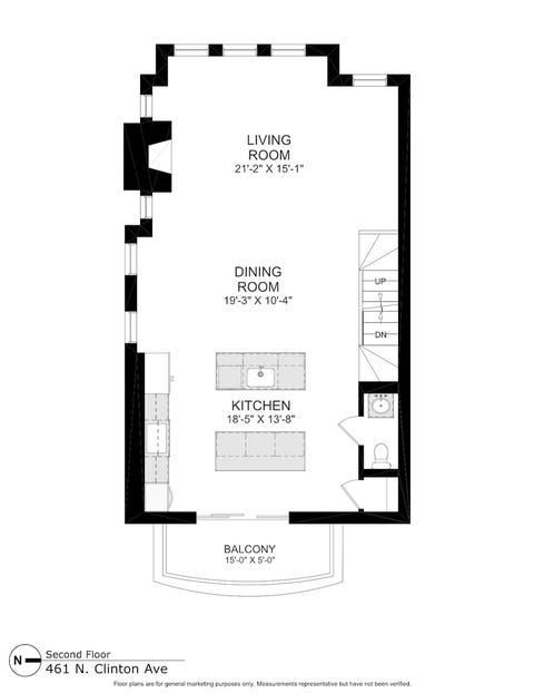 Tiny photo for 461 N Clinton Street, Chicago, IL 60654 (MLS # 12684821)