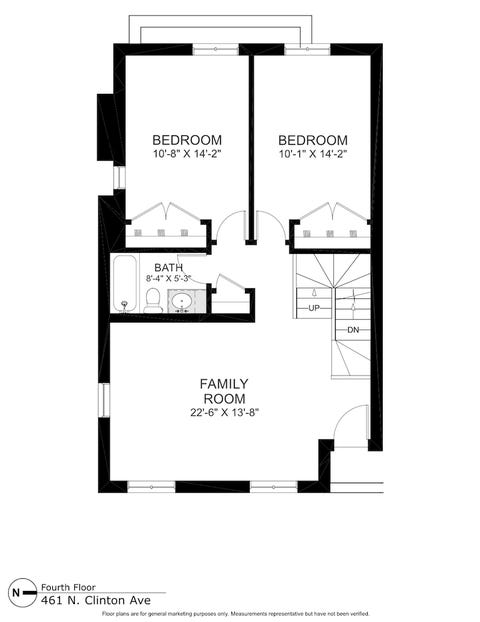 Tiny photo for 461 N Clinton Street, Chicago, IL 60654 (MLS # 12684821)