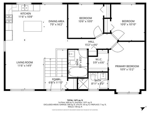 Tiny photo for 466 VALLEY FORGE Avenue, South Elgin, IL 60177 (MLS # 12600731)