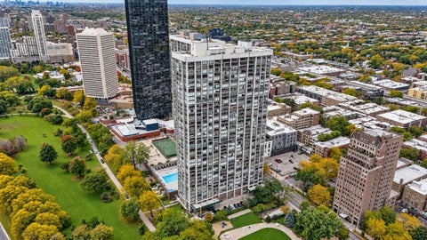 Tiny photo for 5455 N SHERIDAN Road #3815, Chicago, IL 60640 (MLS # 12783934)