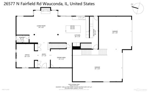 Tiny photo for 26577 N Fairfield Road, Wauconda, IL 60084 (MLS # 12699774)