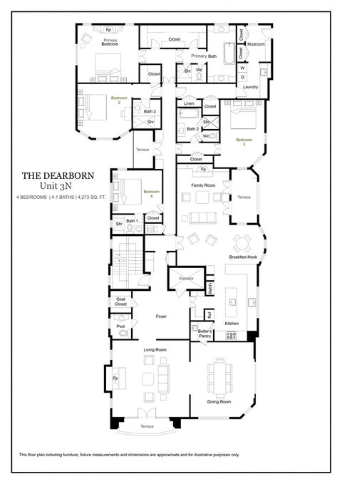 Tiny photo for 1447 N Dearborn Street #3N, Chicago, IL 60610 (MLS # 12733402)