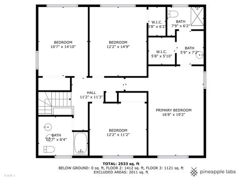 Tiny photo for 3930 Bordeaux Court, Northbrook, IL 60062 (MLS # 12413070)