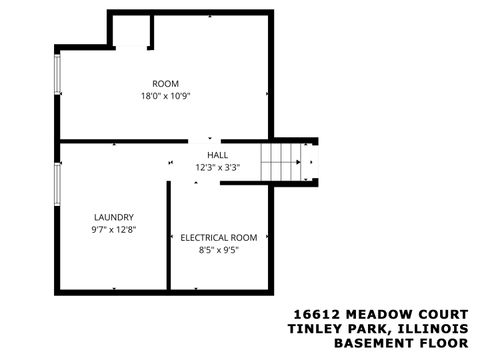 Tiny photo for 16612 Meadow Court, Tinley Park, IL 60477 (MLS # 12586979)