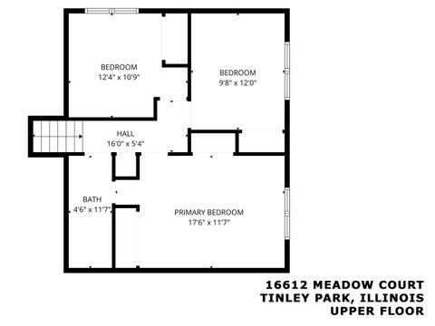Tiny photo for 16612 Meadow Court, Tinley Park, IL 60477 (MLS # 12586979)